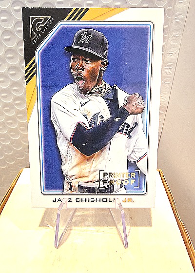 2022 Topps Gallery #113 Jazz Chisholm Jr. — front