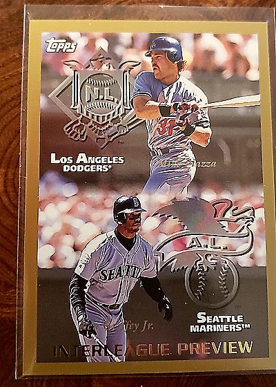 1998 Topps #479 Ken Griffey Jr. / Mike Piazza — front