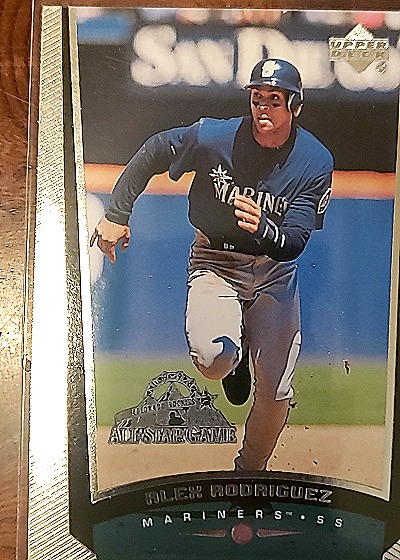 1999 Upper Deck #487 Alex Rodriguez — front