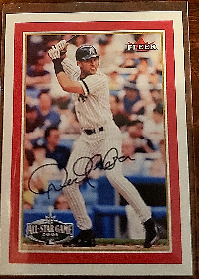 2001 Fleer #N/A Derek Jeter — front