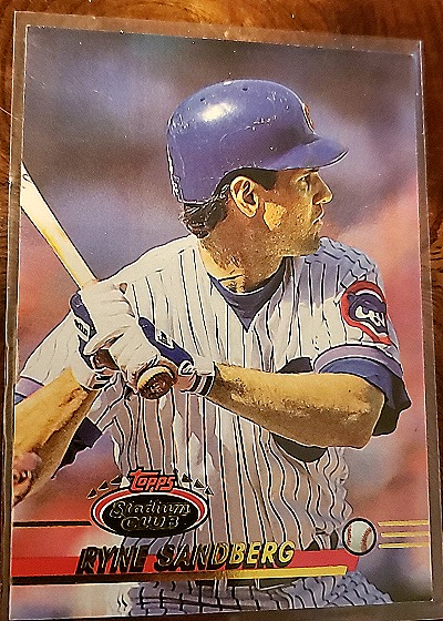 1993 Topps Stadium Club #366 Ryne Sandberg — front