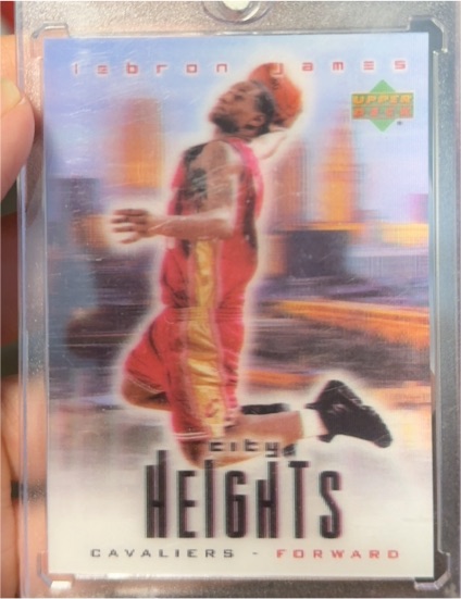 2003 Upper Deck City Heights #NNO LeBron James — front
