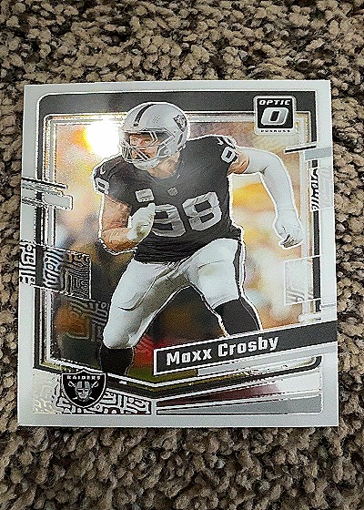 2023 Donruss Optic #100 Maxx Crosby — front