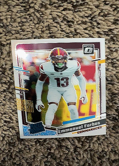 2023 Panini Donruss Optic #299 Emmanuel Forbes — front
