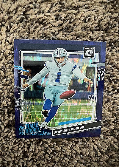 2023 Panini Donruss Optic #N/A Brandon Aubrey — front