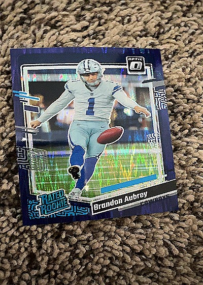 2023 Panini Donruss Optic #226 Brandon Aubrey — front
