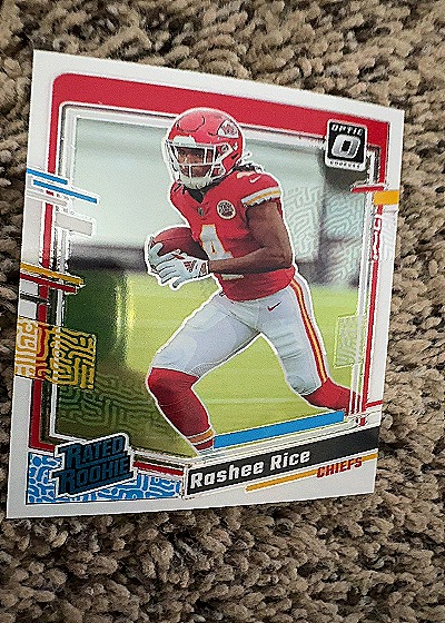 2023 Panini Donruss Optic #257 Rashee Rice — front