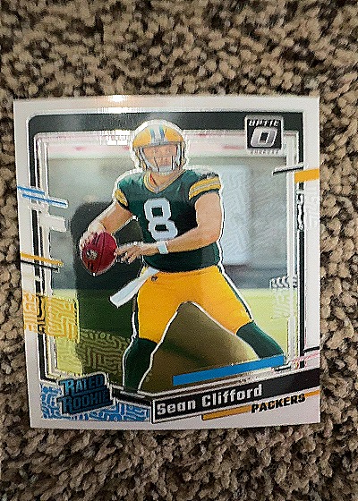 2023 Donruss Optic #242 Sean Clifford — front