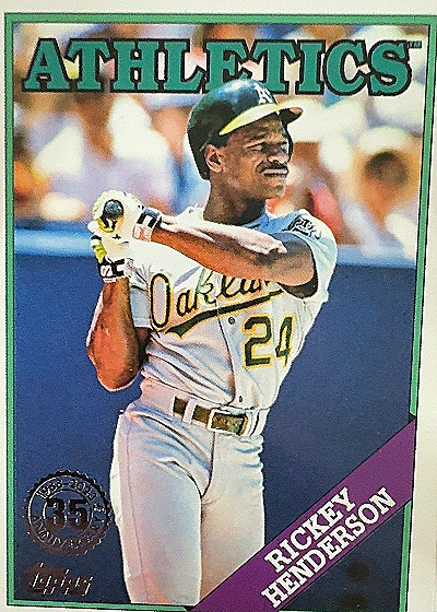 2023 Topps #T88-60 Rickey Henderson — front