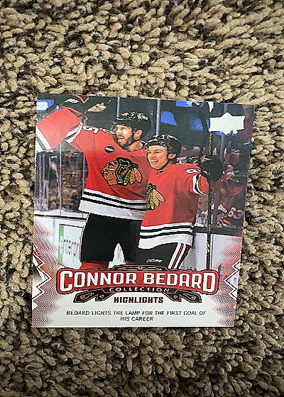 2023 Upper Deck #12 Connor Bedard — front