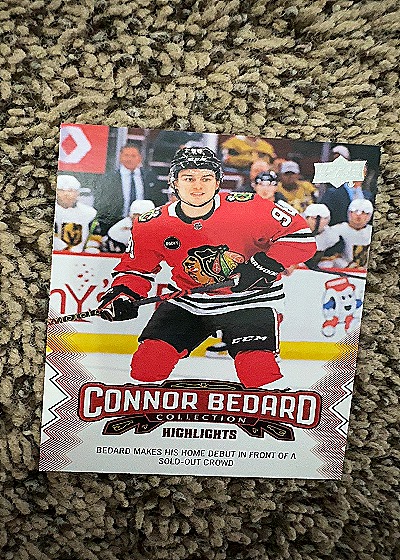 2023 Upper Deck #14 Connor Bedard — front