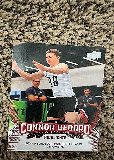 2023 Upper Deck #6 Connor Bedard — front