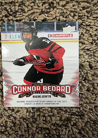 2023 Upper Deck #1 Connor Bedard — front