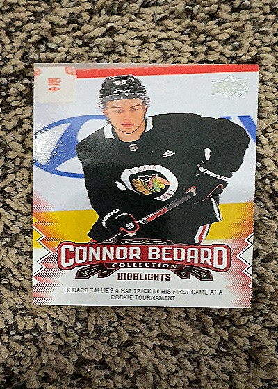 2023 Upper Deck #8 Connor Bedard — front
