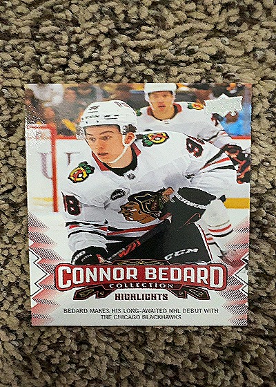2023 Upper Deck #10 Connor Bedard — front