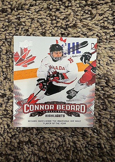 2023 Upper Deck #4 Connor Bedard — front