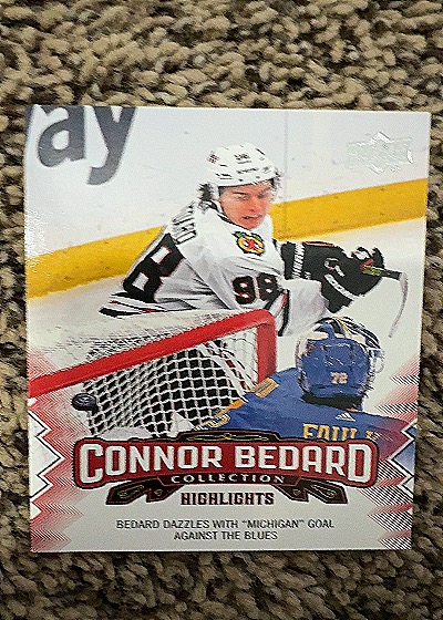 2023 Upper Deck #25 Connor Bedard — front