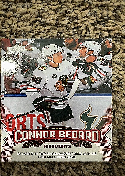 2023 Upper Deck #20 Connor Bedard — front
