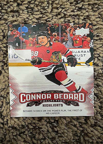 2023 Upper Deck #15 Connor Bedard — front