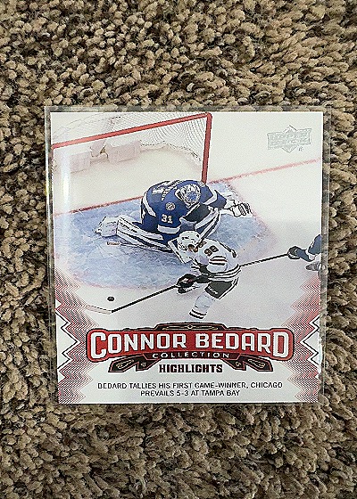 2023 Upper Deck #23 Connor Bedard — front