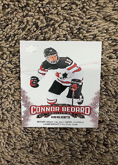 2023 Upper Deck #N/A Connor Bedard — front