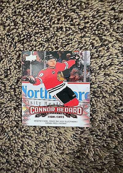 2023 Upper Deck #18 Connor Bedard — front