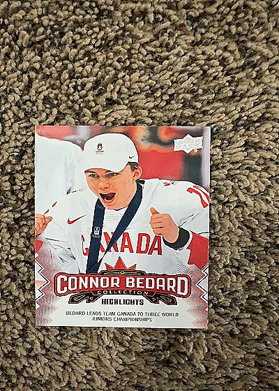 2023 Upper Deck #5 Connor Bedard — front