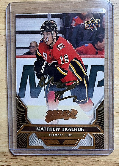 2020 Upper Deck MVP #126 Matthew Tkachuk — front