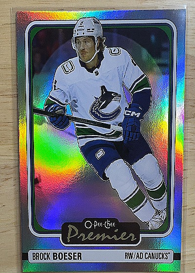 2024 O-Pee-Chee #P-36 Brock Boeser — front