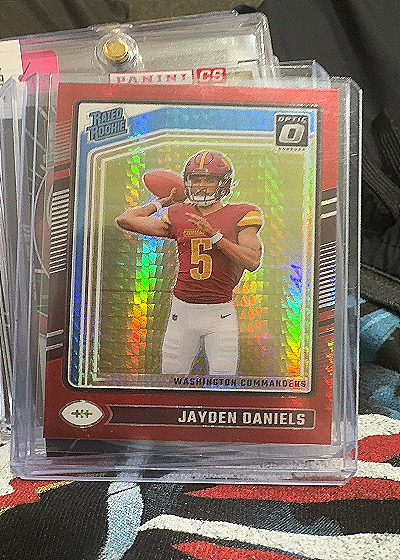 2024 Panini Donruss Optic #248 Jayden Daniels — front