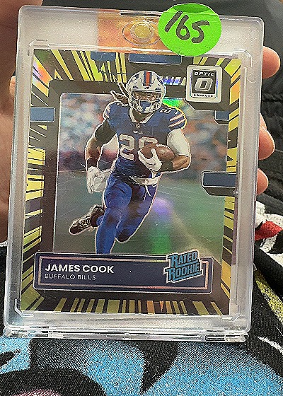 2022 Donruss Optic #215 James Cook — front