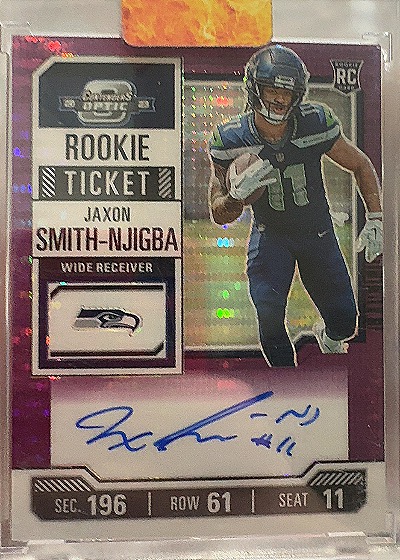 2023 Panini Contenders Optic #196 Jaxon Smith-Njigba — front