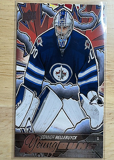 2024 Upper Deck #214 Connor Hellebuyck — front