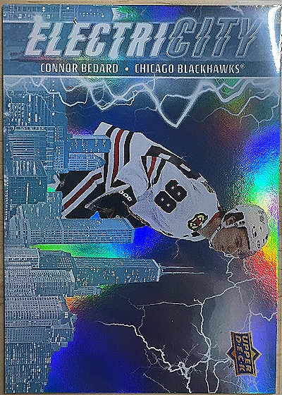 2024 Upper Deck #EC-7 Connor Bedard — front