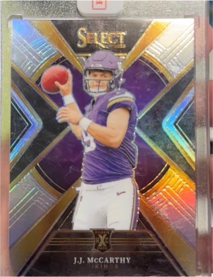 2023 Panini Select #XRC J.J. McCarthy — front