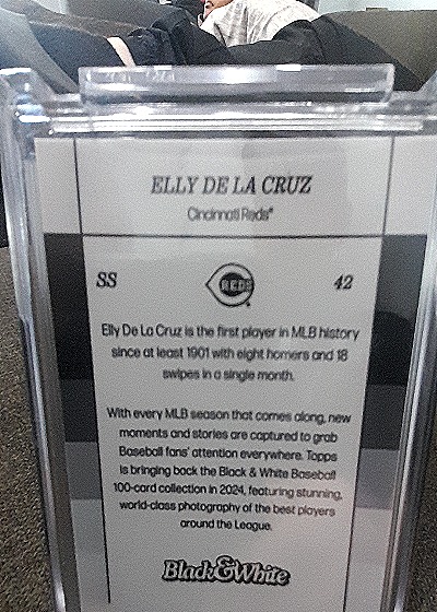 2024 Topps #42 Elly De La Cruz — front