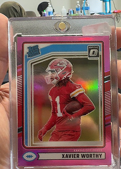 2024 Panini Donruss #398 Xavier Worthy — front