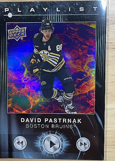 2024 Upper Deck #PL-3 David Pastrnak — front