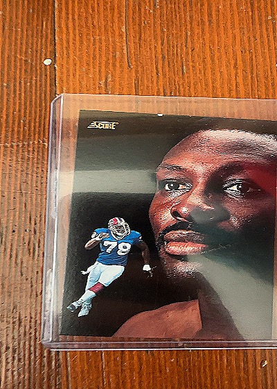 1991 Score #340 Pepper Johnson — front