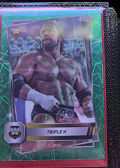2025 Topps Chrome #22 Triple H — front