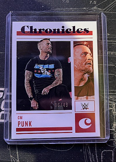 2023 Panini Chronicles #62 CM Punk — front