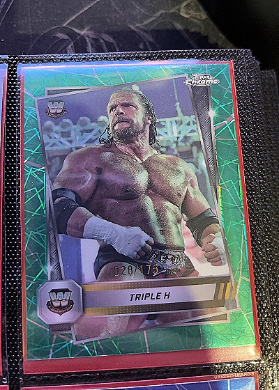 2025 Topps Chrome #22 Triple H — front