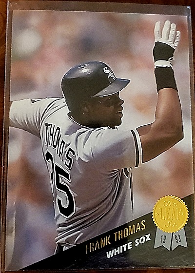 1993 Leaf #195 Frank Thomas — front
