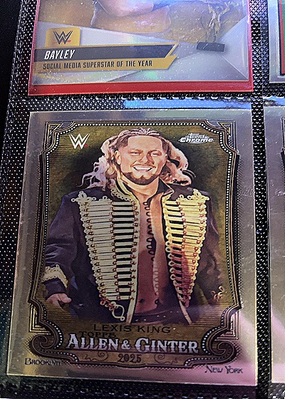 2025 Topps Chrome #AG-LXK Lexis King — front