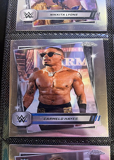 2025 Topps Chrome #165 Carmelo Hayes — front