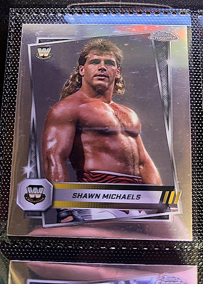 2025 Topps Chrome #188 Shawn Michaels — front