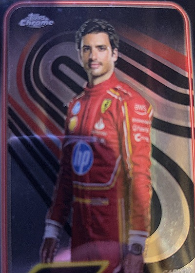 2024 Topps Chrome #4 Carlos Sainz — front