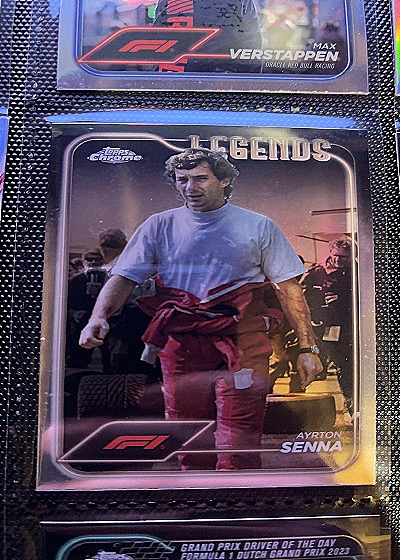 2024 Topps Chrome #198 Ayrton Senna — front