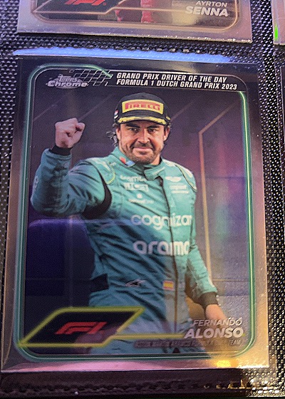 2024 Topps Chrome #171 Fernando Alonso — front
