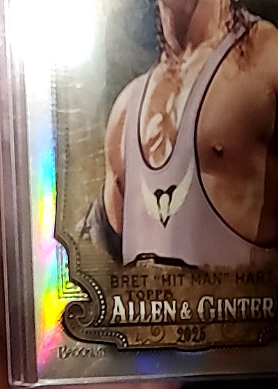 2025 Topps #AG-BHH Bret 'Hit Man' Hart — front
